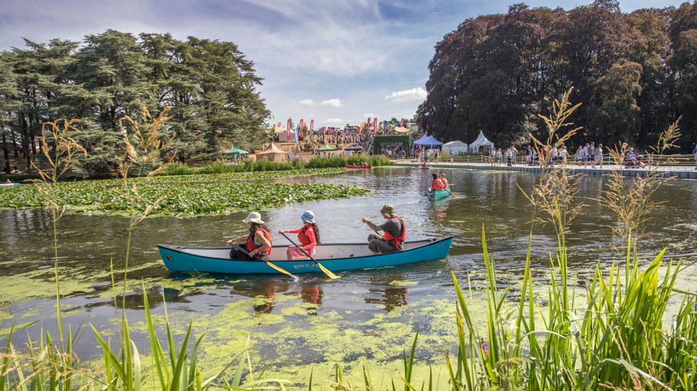 Countryfile Live involves lots of waterside activities